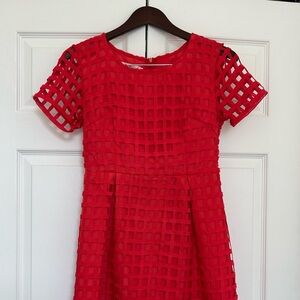 Red Dress

*not really sure on the brand but the tag is shown in the picture*